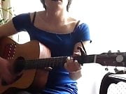Here you go me singing and playing the guitar 
