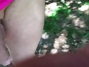 Walking outside