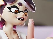 Marie - Callie playing with a cock (Animation with sound)