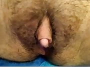Hairy pussy big clit (no sound)