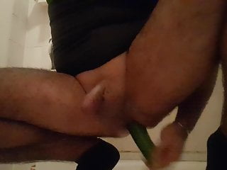 Big zucchini...