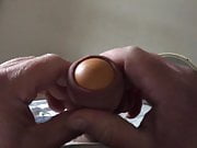 Friday foreskin - 3 of 4 - rubber egg 