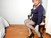 sexyputa and her seamed nylons
