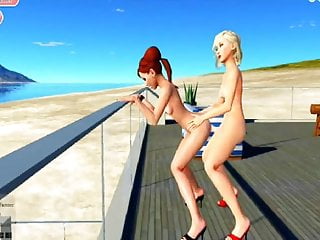 Lesbian Dogging, Legs Up Anal, Truth or Dare, Game