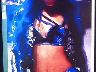 Sasha banks cum tribute 24