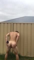Girls Getting Naked Outside