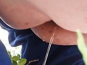MyBBW loves pissing outdoors