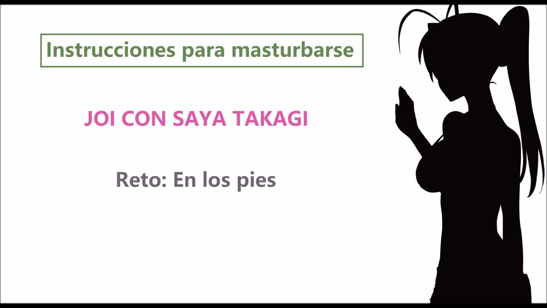 JOI HENTAI EN ESPANOL. High School