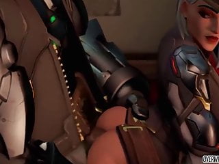 Big boobs Overwatch heroes get pussy drilled compilation