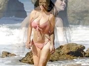 Claudia Alende - Bikini at a Beach in Los Angeles