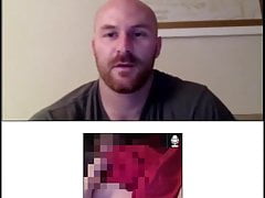 Hairy daddy fucks my pussy on chatroulette