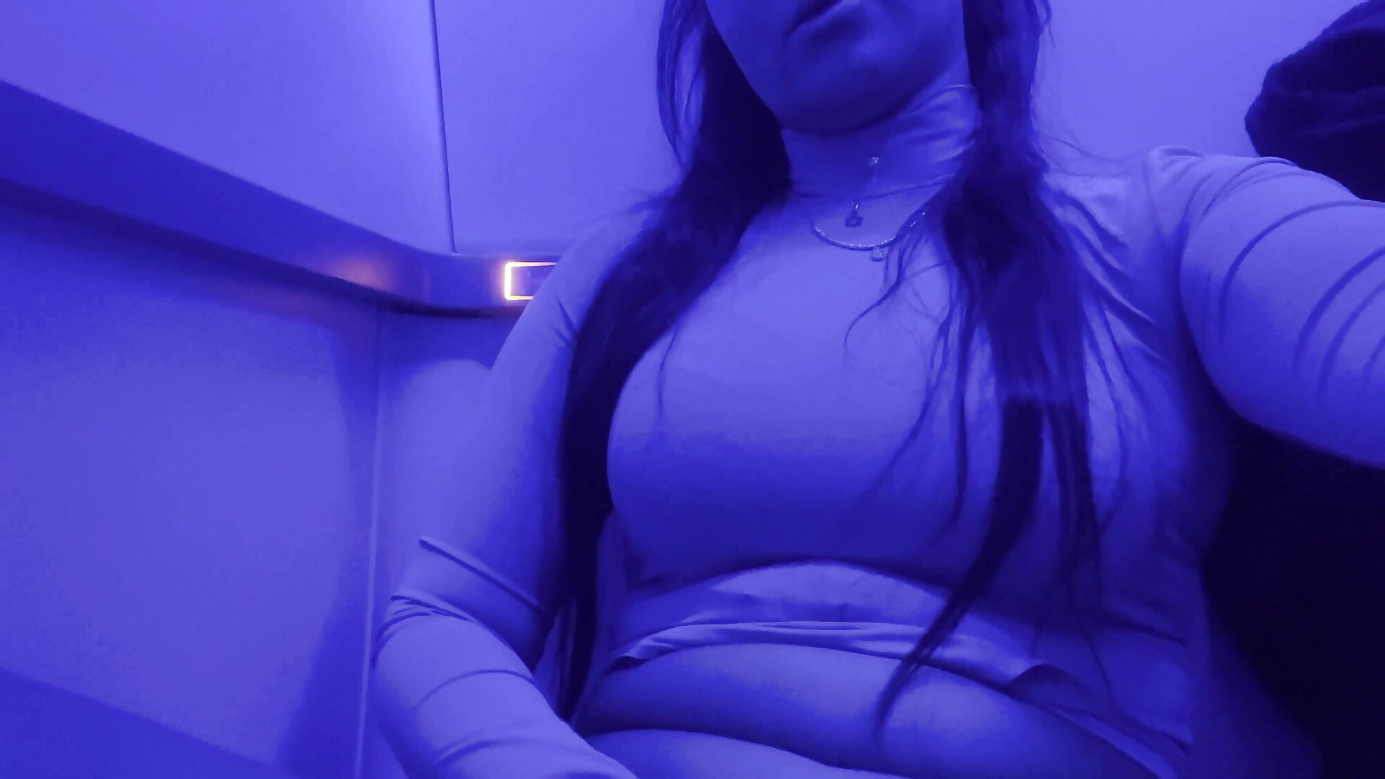 masturbation in airplane toilet - Jasmine SweetArabic