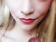 Anya Taylor-Joy facial cumtribute 