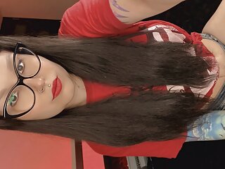 Glasses Girl, Domination, HD Videos, Amanita Pantherina