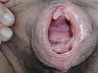 Wet Hairy Pussy, Hairy Pussy, Gaped, Gaping Pussies