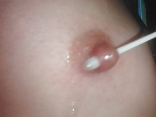 Pierced nipple play and tiny soft...