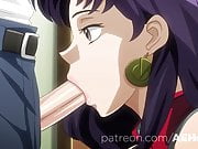 Misato's blowjob