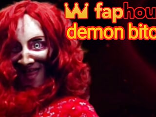 Sexy horny demon bitch