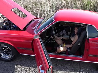 Public Flashing After Pedal Pumping 69 Mustang Cobra...