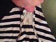 cumming on friends GF's dirty panties