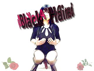 Anakristina - Black Haired Sissy Doll