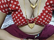 Desi bhabhi Enjoy sex her stepfather hot boobs nippal