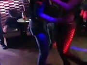 Bulgarian whore doing striptease