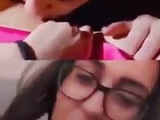 3 Brazilian lesbians in the webcam - part I