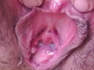 My Fucked, Open, Cream, Pussy Show