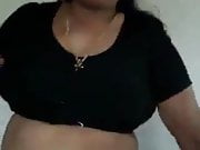 Chubby Hot mature mallu  step mom with lover 
