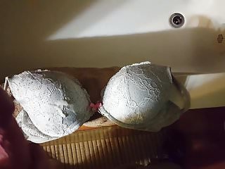 Cum on 36C bra