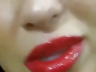 Lip, Sexy Lips, Solo, Masturbation