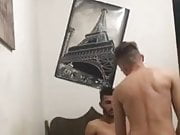 Muslim man sticks his big circumcised dick in a boys ass