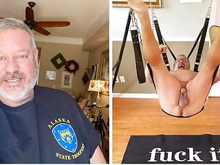 Mustache Daddy Butthole Orgasm Leaks Into My Asshole