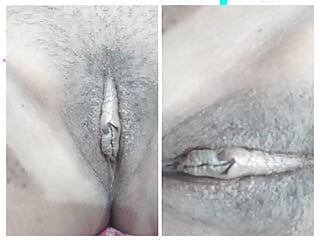 Sexy indian housewife solo fingering her pussy in full mood