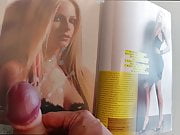 Avril Lavigne Cum Tribute on Paper #2