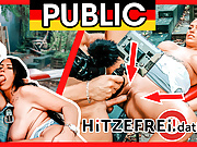 HOT OUTDOOR FUCK with MILF Zara Mendez! HITZEFREI.dating
