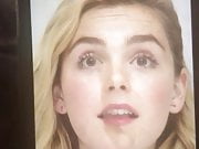 Kiernan Shipka Face Painting Cum Tribute 1