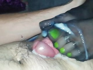 Nylon Footjob, Wifes, Silicone, Nylonfootjobtoy