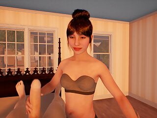  video: XPorn3D Virtual Reality Handjob by a Cute Asian Teen – Hentai