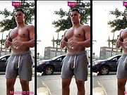 Dominican Muscle Maravilla3x wet in shorts on June 30 2021