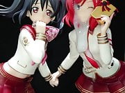 Yazawa Nico & Nishikino Maki figure bukkake