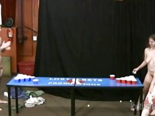 Beer Pong, Betting, Strip, Lost Bet Blowjob