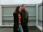 German couple fuck outdoor