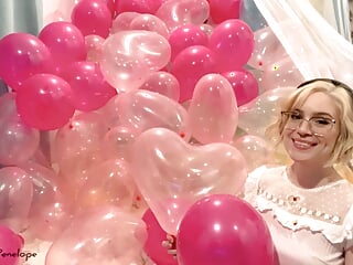 Jeans, Balloon Popping, Balloon Pop, Balloon Fetish