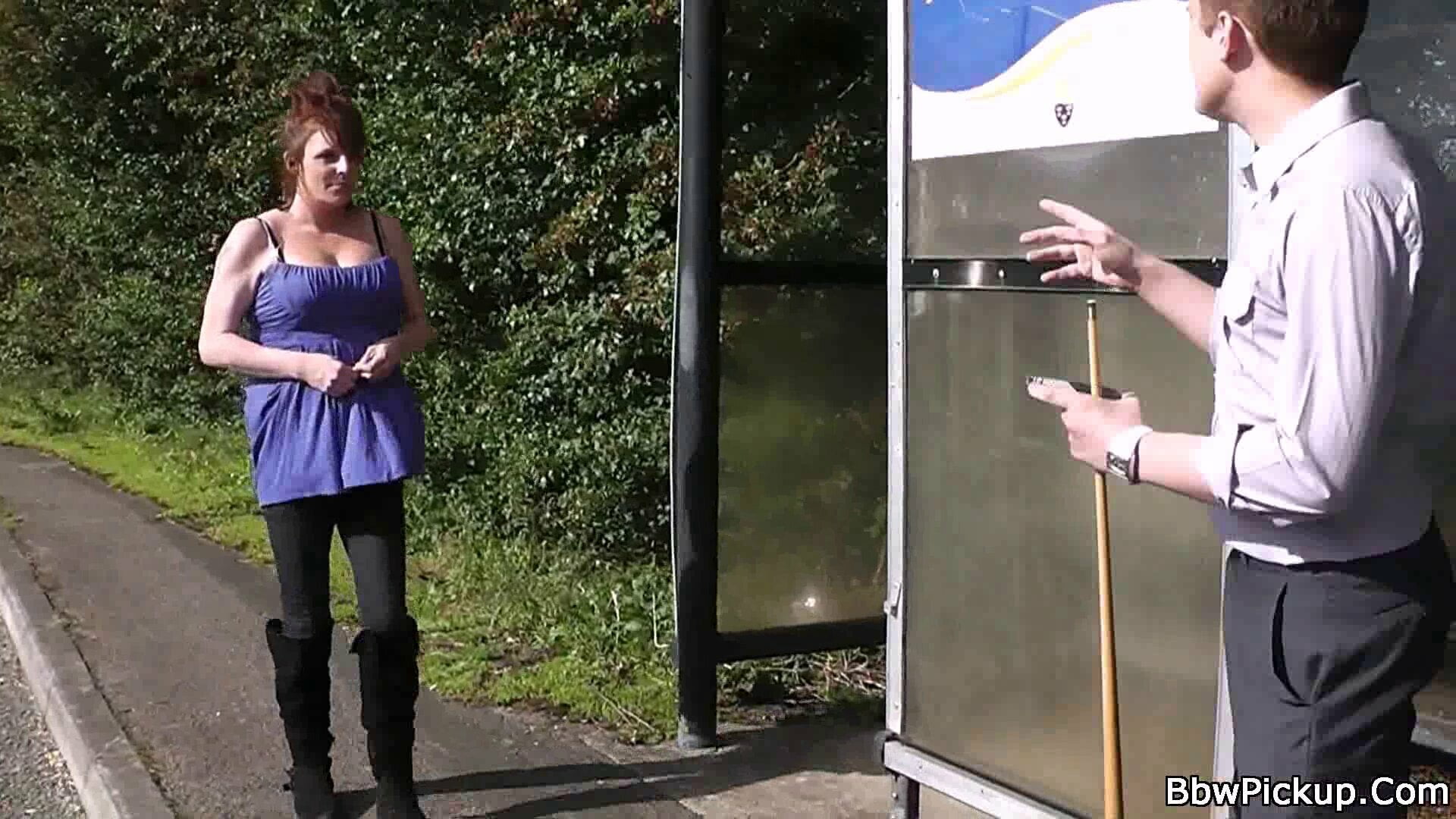 .Guy licks her fuck-holes before sex.