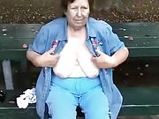 Granny Flashing In Public