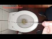 Master Ramon fulfills a slave's wish in a public toilet and he was then allowed to lick everything clean, why not