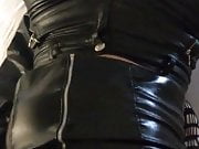 Playing in latex, leather & pvc