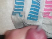 Cum on Her Socks - Ankle Socks After Work